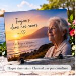 Plaque aluminium ChromaLuxe personnalisée
