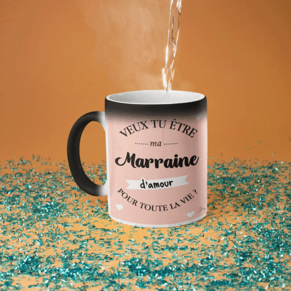 Mug magique personnalisé